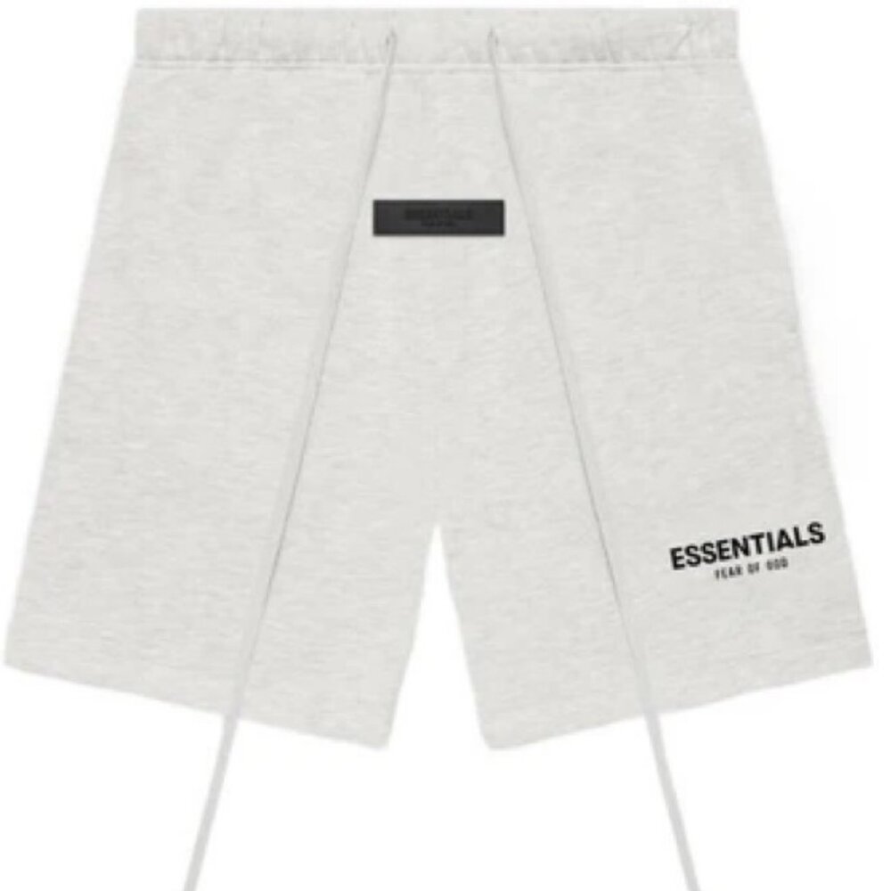 Essentials Fear OF God Light Oatmeal Athletic Shorts